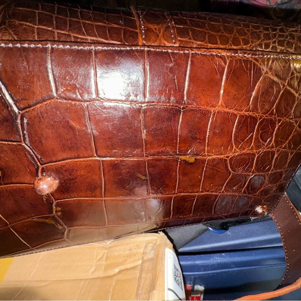 Reserved New UNISEX Genuine Alligator 🐊 Duffel Bag - Picture 5 of 10